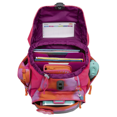 Scout Alpha DIN - Schulranzen Set 4 tlg. (Florida Sunset) - Markenkoffer