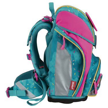 Scout Alpha DIN - Schulranzen Set 4 tlg. (Happy Confetti) - Markenkoffer