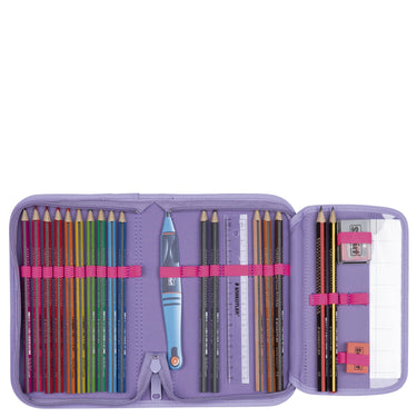 Scout Alpha DIN - Schulranzen Set 4 tlg. (Pony Love) - Markenkoffer