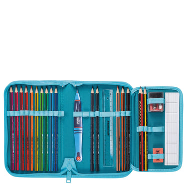 Scout Alpha DIN - Schulranzen Set 4 tlg. (Water Lily) - Markenkoffer