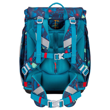 Scout Alpha Exklusiv LED - Schulranzen Set 4tlg. (White Unicorn) - Markenkoffer