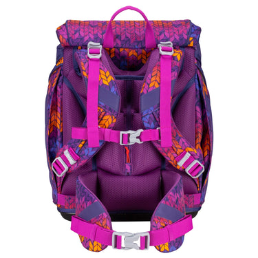 Scout Alpha Exklusiv Superflash - Schulranzen Set 4tlg. (Fantasy) - Markenkoffer