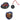 Scout Funny Snaps Move - Anhänger 3er Set (Adventure) - Markenkoffer