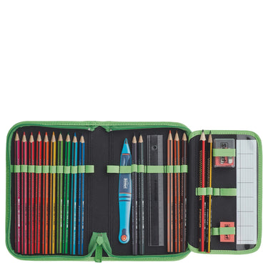 Scout Genius DIN - Schulranzen Set 4 tlg. mit Turnbeutel (Dino Rex) - Markenkoffer
