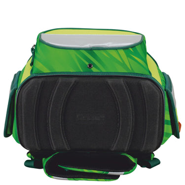 Scout Genius DIN - Schulranzen Set 4 tlg. mit Turnbeutel (Dino Rex) - Markenkoffer