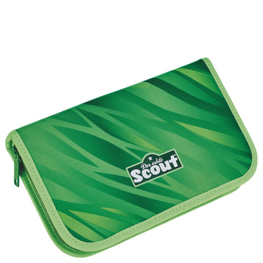 Scout Genius DIN - Schulranzen Set 4 tlg. mit Turnbeutel (Dino Rex) - Markenkoffer