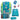 Scout Genius DIN - Schulranzen Set 4 tlg. mit Turnbeutel (Little Flowers) - Markenkoffer