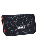 Scout Genius DIN - Schulranzen Set 4 tlg. mit Turnbeutel (Space Data) - Markenkoffer