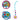 Scout Genius Exklusiv Safety Light - Schulranzen Set 5tlg. (Happy Rainbow) - Markenkoffer