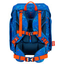 Scout Genius Exklusiv Superflash - Schulranzen Set 4tlg. (Blue Dino) - Markenkoffer