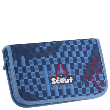 Scout Micro Exklusiv Safety Light - Schulranzen Set 4 tlg. (Spacer Explorer) - Markenkoffer