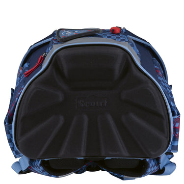 Scout Micro Exklusiv Safety Light - Schulranzen Set 4 tlg. (Spacer Explorer) - Markenkoffer
