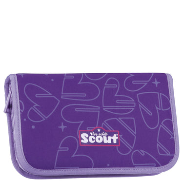 Scout Micro Exklusiv Superflash Extreme - Schulranzen Set 4tlg. (Heartbeat) - Markenkoffer