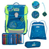Scout Neo DIN - Set de mochila escolar 4 piezas (Deep Sea)