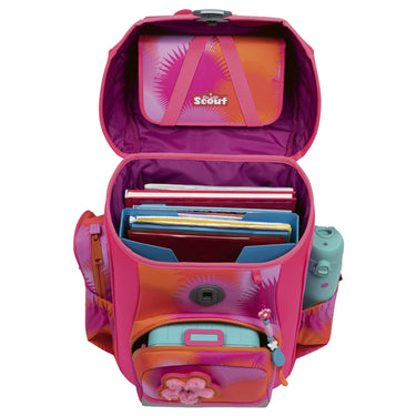 Scout Neo DIN - Schulranzen Set 4tlg. (Florida Sunset) - Markenkoffer