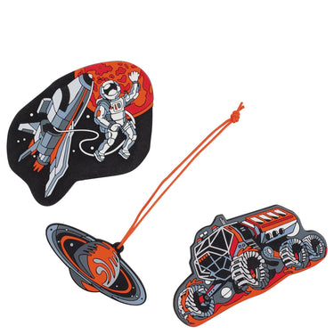 Scout Neo DIN - Schulranzen Set 4tlg. (Space Data) - Markenkoffer