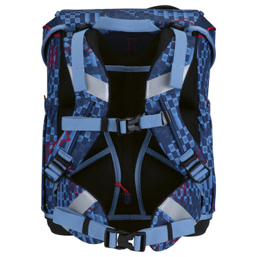 Scout Neo Exklusiv Safety Light - Schulranzen Set 5 tlg. (Space Explorer) - Markenkoffer