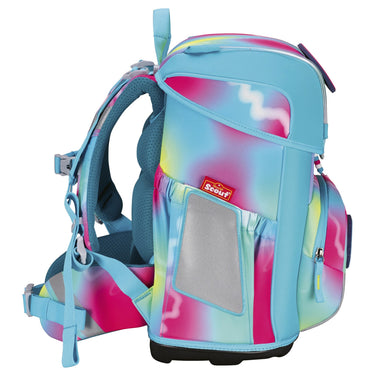 Scout Neo Exklusiv Safety Light - Schulranzen Set 5tlg. (Happy Rainbow) - Ansicht 3