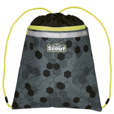 Scout Neo Exklusiv Superflash Extreme - Schulranzen Set 4tlg. (Soccer Star) - Markenkoffer