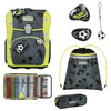 Scout Neo Exklusiv Superflash Extreme - Set de mochila escolar 4 piezas (Soccer Star)