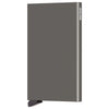 Secrid Cardprotector - Tarjetero para tarjetas de crédito 6 cm RFID (gris tierra)