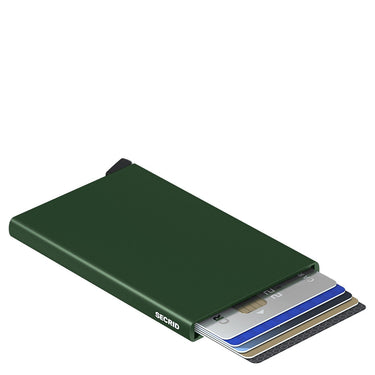 Secrid Cardprotector - Kreditkartenetui 6 cm RFID (green) - Markenkoffer