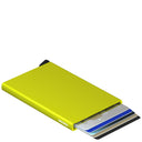 Secrid Cardprotector - Kreditkartenetui 6 cm RFID (lime) - Markenkoffer