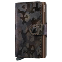 Secrid Jungle Miniwallet - Geldbörse RFID 6.5 cm (jungle brown) - Markenkoffer