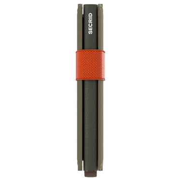 Secrid Liba Bandwallet - Geldbörse 6cc 10.2 cm RFID (green - orange) - Markenkoffer