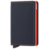 Secrid Matte Slimwallet - Wallet RFID 6.8 cm (night blue-orange)