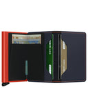Secrid Matte Slimwallet - Geldbörse RFID 6.8 cm (night blue-orange) - Ansicht 4