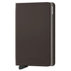 Secrid Matte Slimwallet - Billetera RFID 6.8 cm (color: trufa)