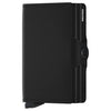 Secrid Matte Twinwallet - Wallet 12cc 7 cm RFID (black)