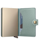 Secrid Miniwallet Pebble - Geldbörse 6cc 10.2 cm RFID (sea green) - Markenkoffer