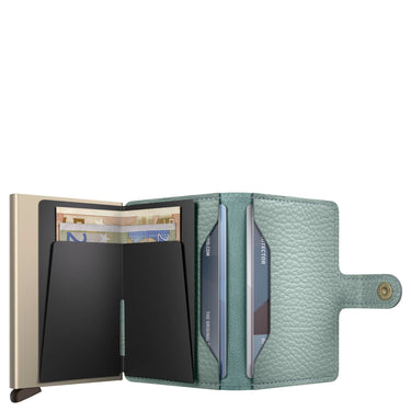 Secrid Miniwallet Pebble - Geldbörse 6cc 10.2 cm RFID (sea green) - Markenkoffer