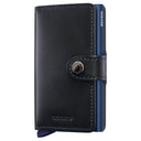 Secrid Original Miniwallet - Geldbörse RFID 6.5 cm (black - navy) - Markenkoffer