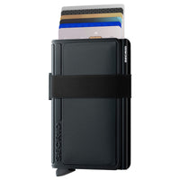 Secrid TPU Bandwallet - Geldbörse 4cc RFID 10 cm (black) - Markenkoffer