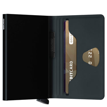 Secrid TPU Bandwallet - Geldbörse 4cc RFID 10 cm (black) - Markenkoffer