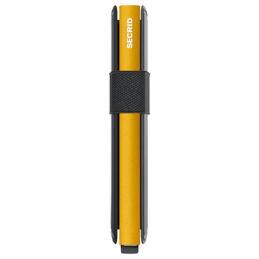 Secrid TPU Bandwallet - Geldbörse 4cc RFID 10 cm (black - ochre) - Markenkoffer