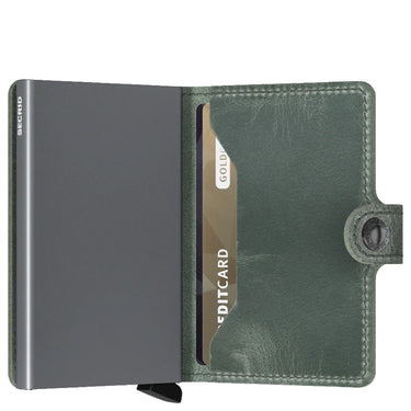 Secrid Vintage Miniwallet - Geldbörse RFID 6.5 cm (sage) - Markenkoffer