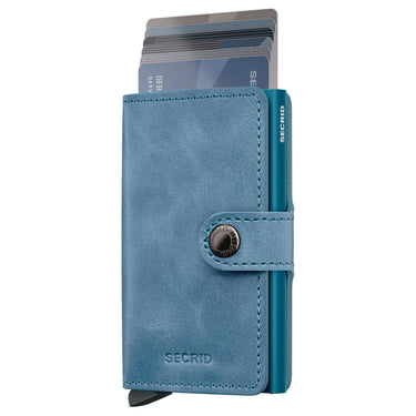 Secrid Vintage Miniwallet - Geldbörse RFID 6.5 cm (teal) - Markenkoffer