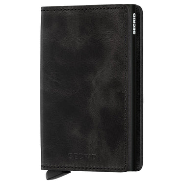 Secrid Vintage Slimwallet - Geldbörse RFID 6.8 cm (black) - Markenkoffer