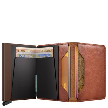 Secrid Vintage Slimwallet - Geldbörse RFID 6.8 cm (cognac - brown) - Markenkoffer