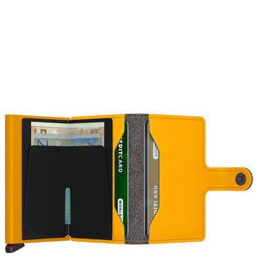 Secrid Yard Miniwallet - Geldbörse RFID 6.5 cm (powder ochre) - Markenkoffer