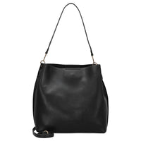 Seidenfelt Alunda Hobo - Schultertasche 33 cm (matt black)