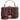 Seidenfelt Dalarna - Henkeltasche 25 cm (oxblood/gold) - Markenkoffer