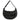Seidenfelt Glossy Nylon Norrlida Halfmoon - Schultertasche 45 cm (black) - Markenkoffer