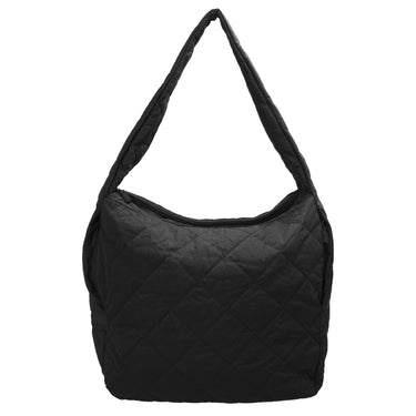 Seidenfelt Hetta Maxi Hobo - Schultertasche 42 cm (black) - Ansicht 4