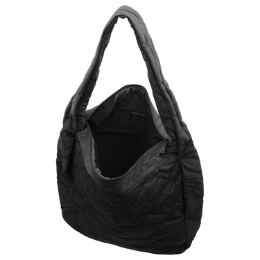 Seidenfelt Hetta Maxi Hobo - Schultertasche 42 cm (black) - Ansicht 6