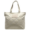 Seidenfelt Hetta - Bolso shopper 45 cm (oat milk)